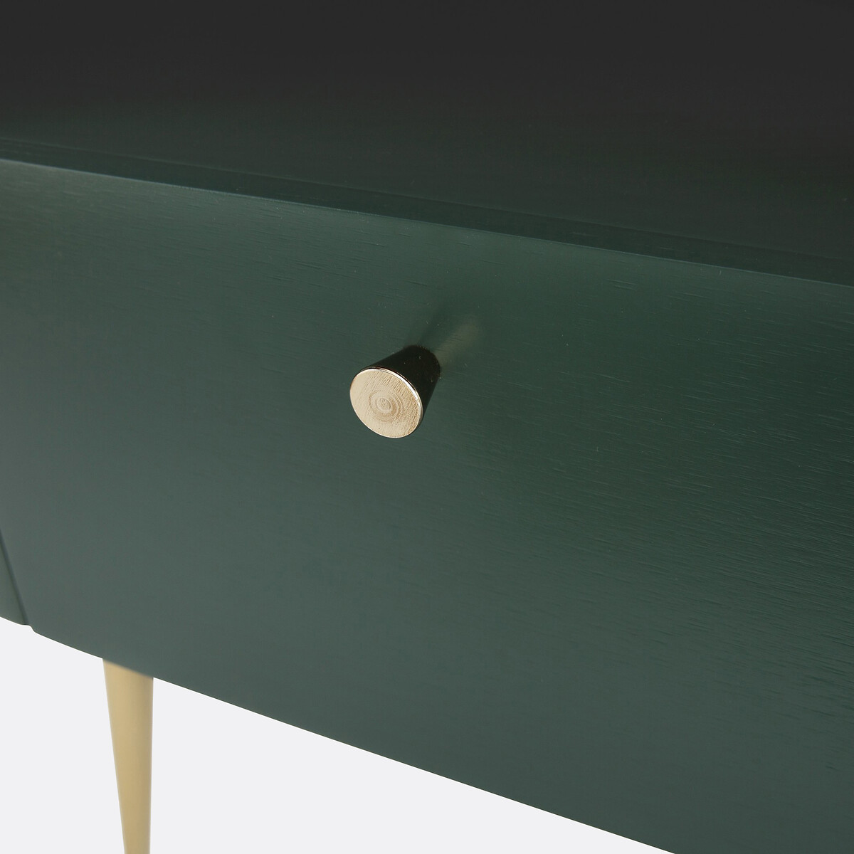 Mueble bajo para TV vintage TOPIM verde / nogal, LA REDOUTE INTERIEURS