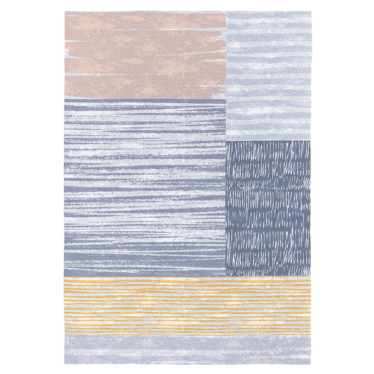 Tapis de salon - Pristina multicolore, RUGS&RUGS