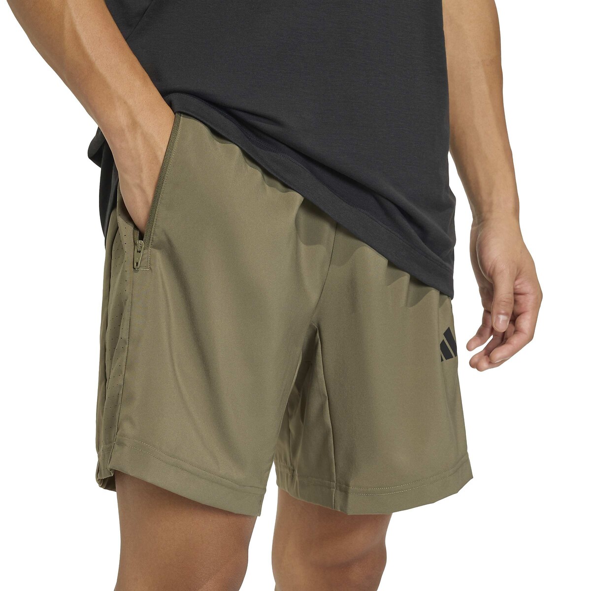 Essentials Woven Gym Shorts olive, adidas Performance