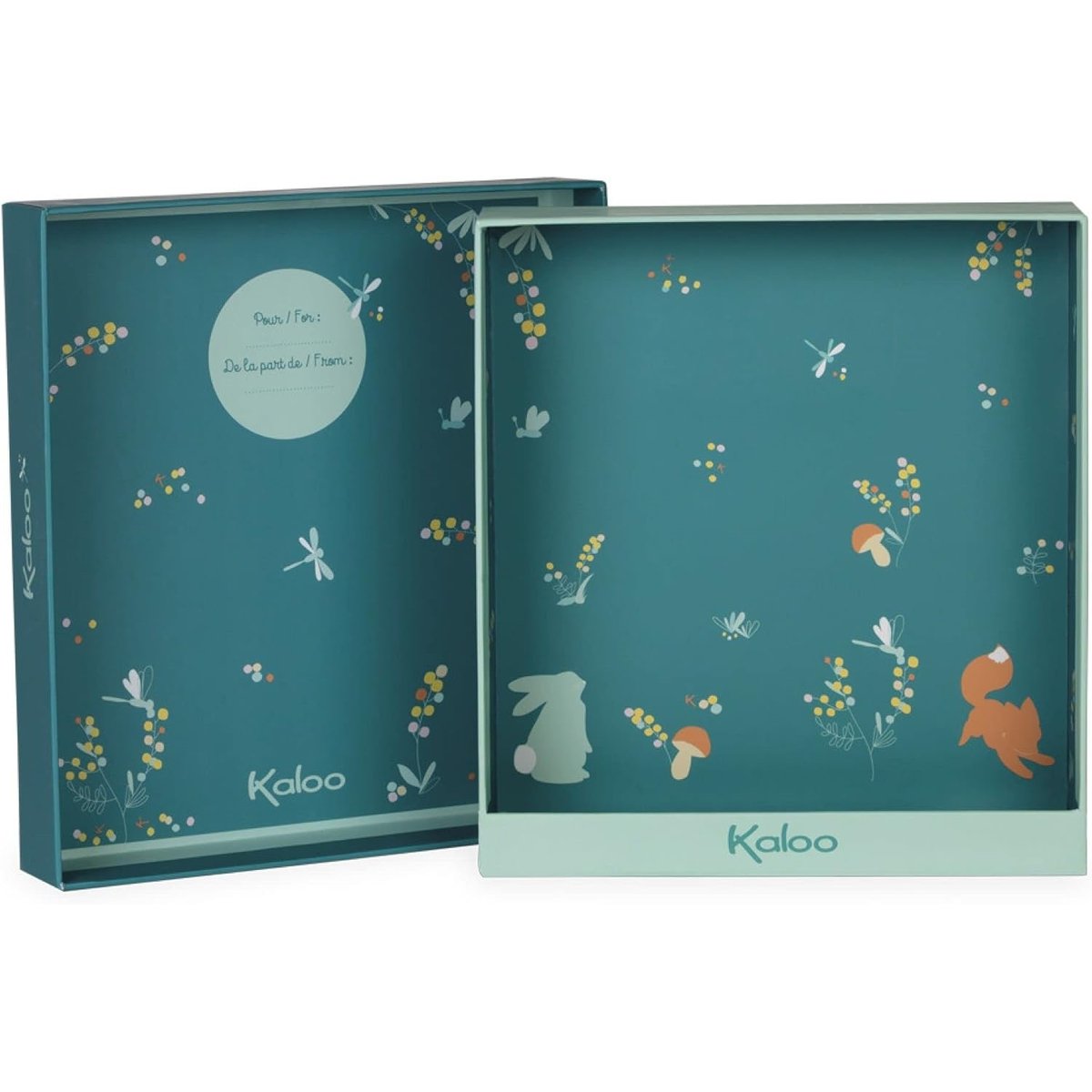 Doudou renard Léonard orange, KALOO
