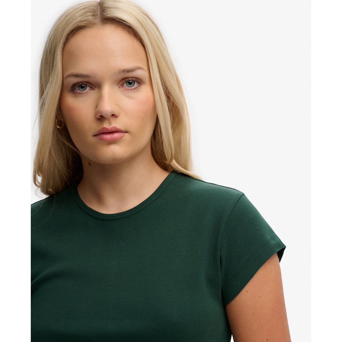 T-shirt Athletic Essential vert émail, SUPERDRY