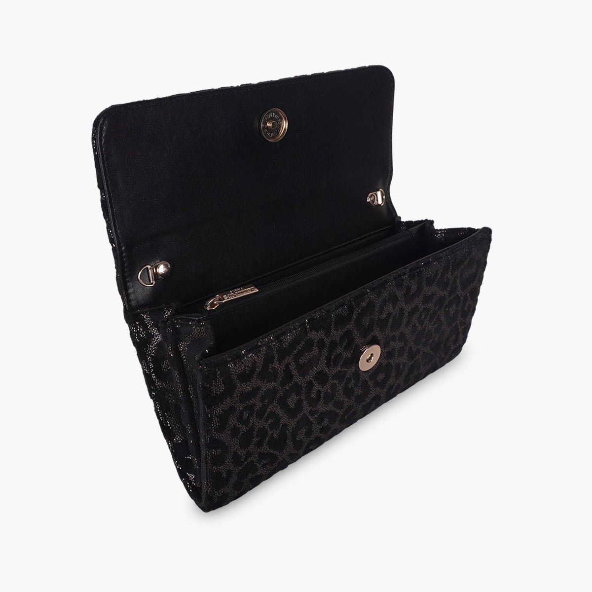 Pochette léopard Terry doré, LOLLIPOPS