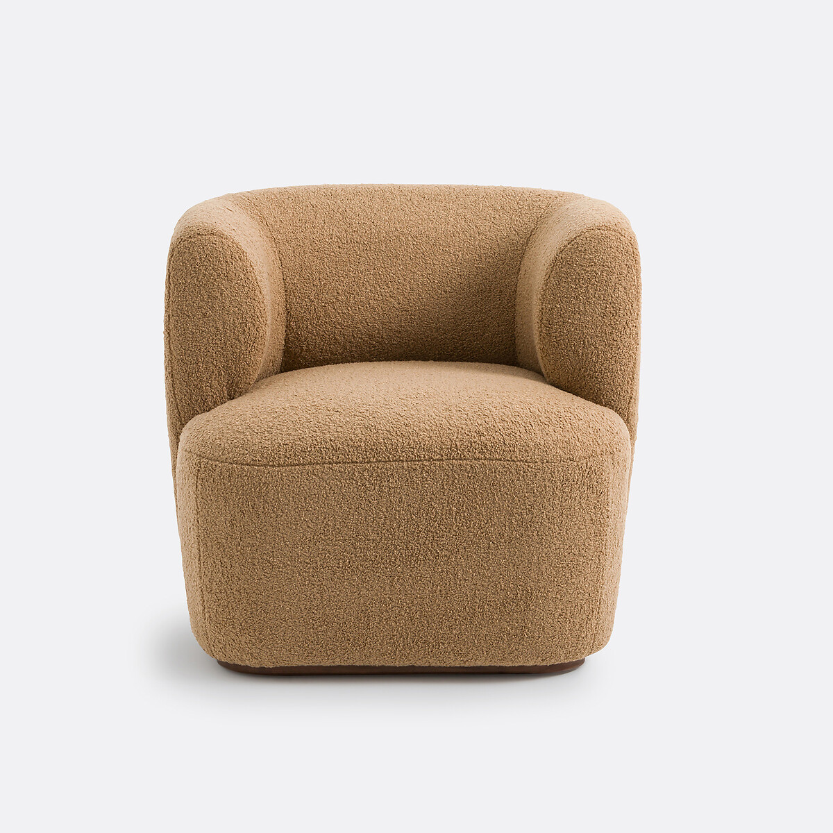Fauteuil in bouclette, Nidou mokka , LA REDOUTE INTERIEURS