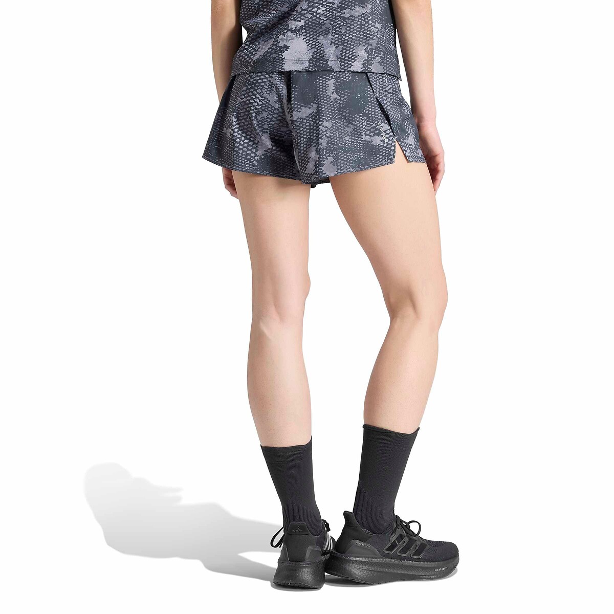 Printed Running Shorts black print, adidas Performance