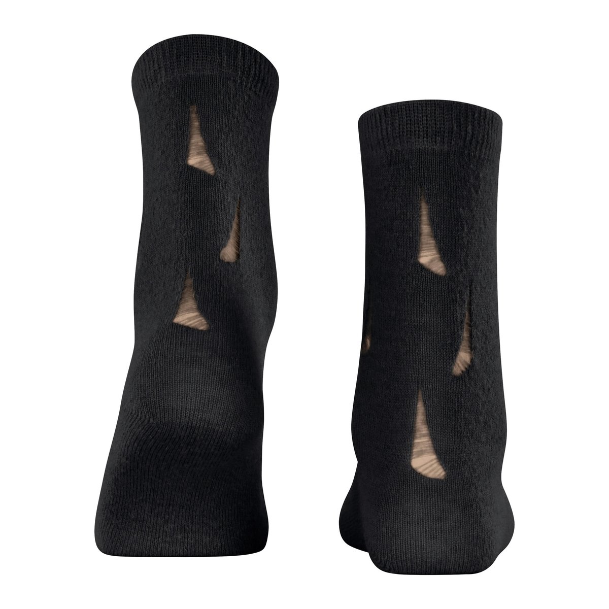Chaussettes Distressed noir basique, FALKE