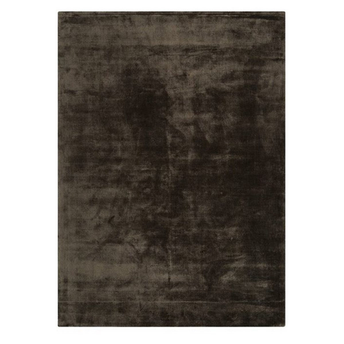 Tapis salon et chambre fait main TITANE noir, NOVATREND
