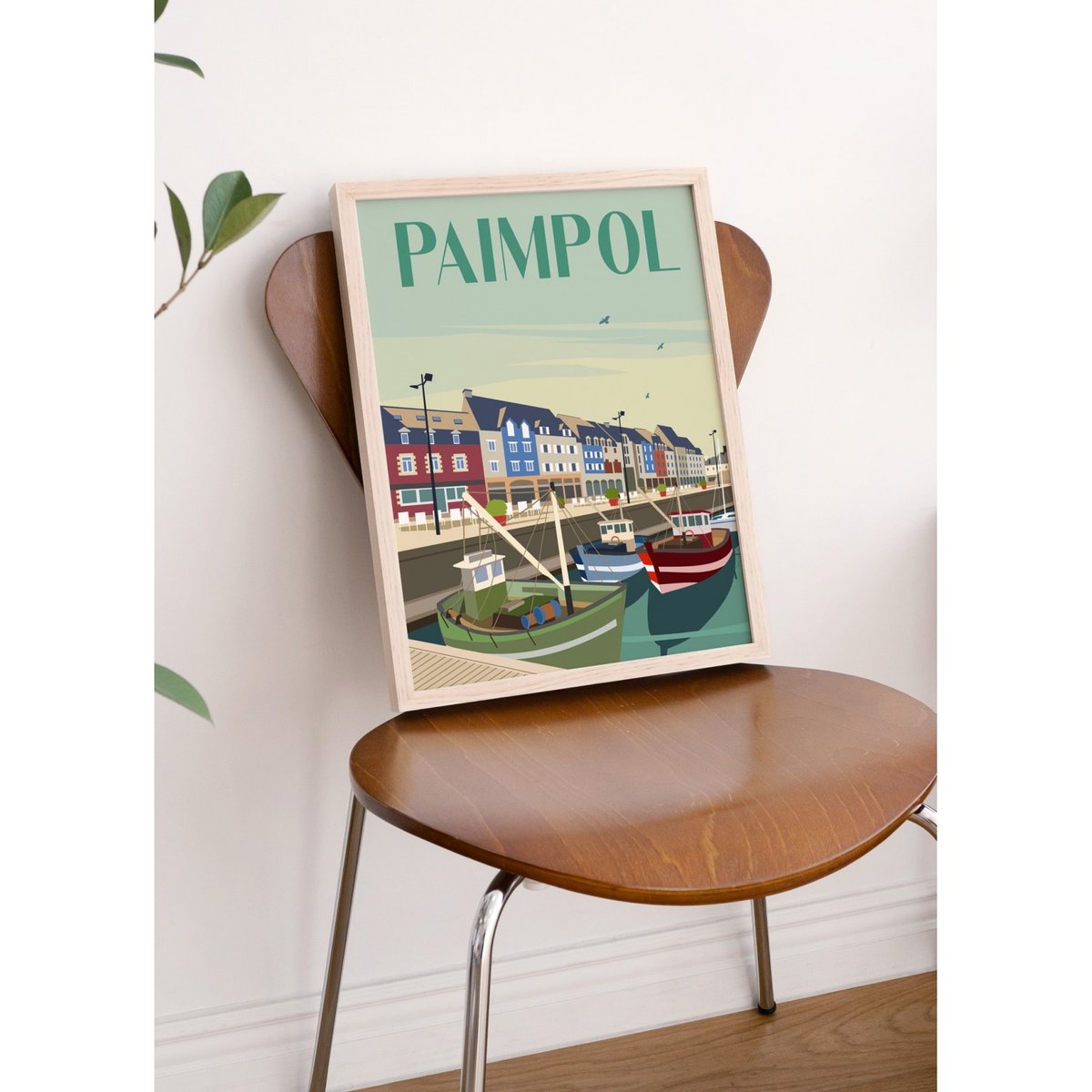 Affiche ville de Paimpol blanc, L'AFFICHERIE