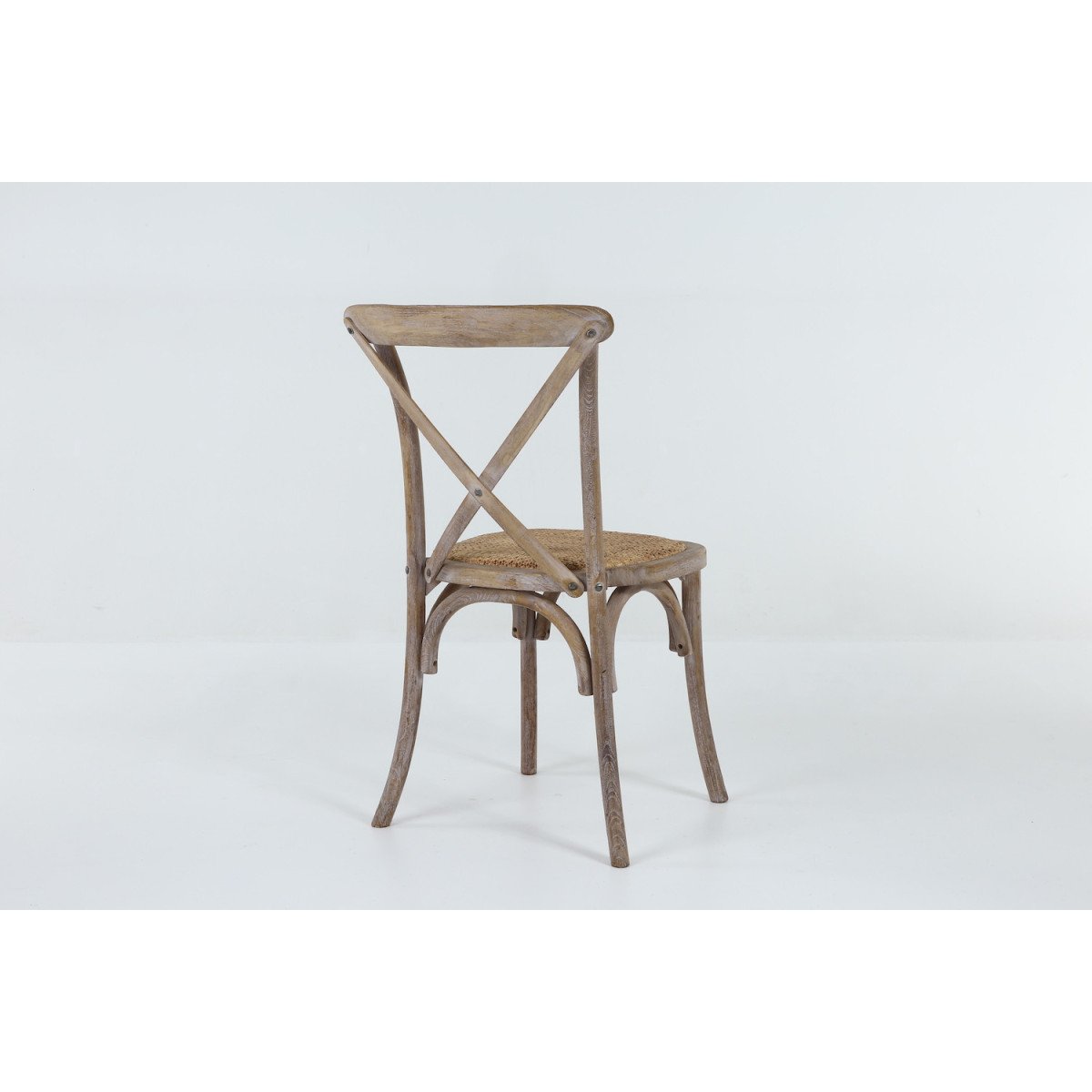 Chaise de bistrot empilable en bois - BISTROT marron clair, MATHI DESIGN