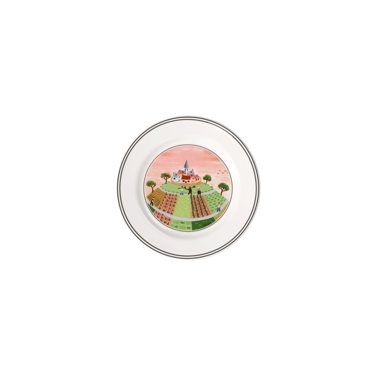 Assiette À Pain, Hameau DESIGN NAIF multicolore, VILLEROY & BOCH