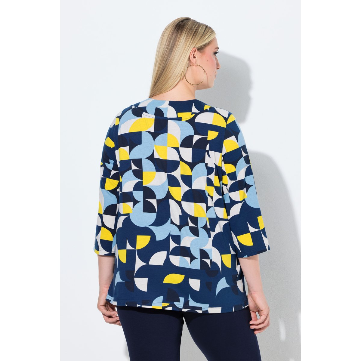 T-shirt coupe évasée univers, ULLA POPKEN