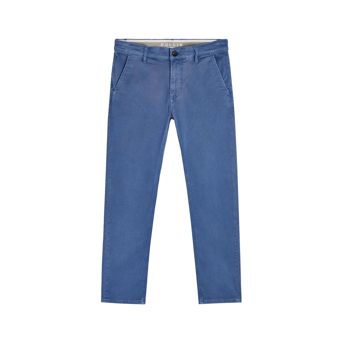 PANTALON CHINO AQUA bleu délavé, PULLIN