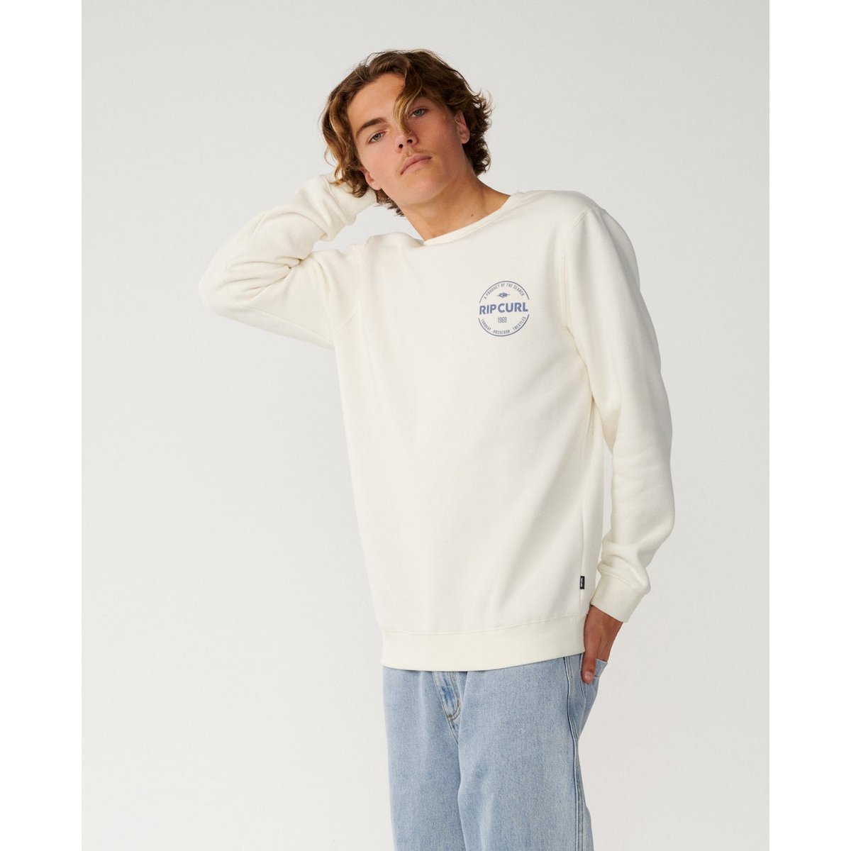 Sweat col rond STAPLE os, RIP CURL