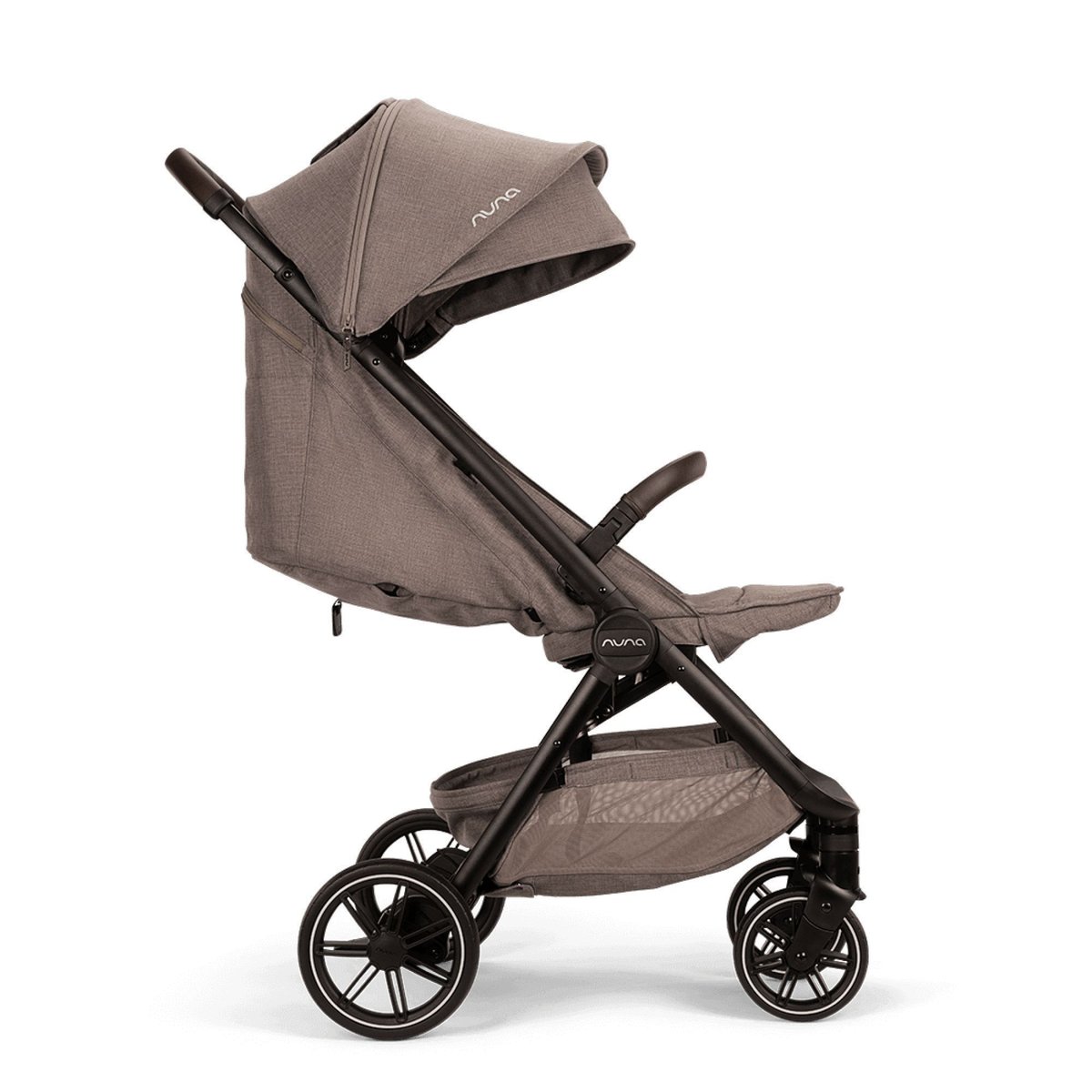 Poussette duo TRVL lx Cedar + siège auto Arra Flex Cedar couleur unique, NUNA