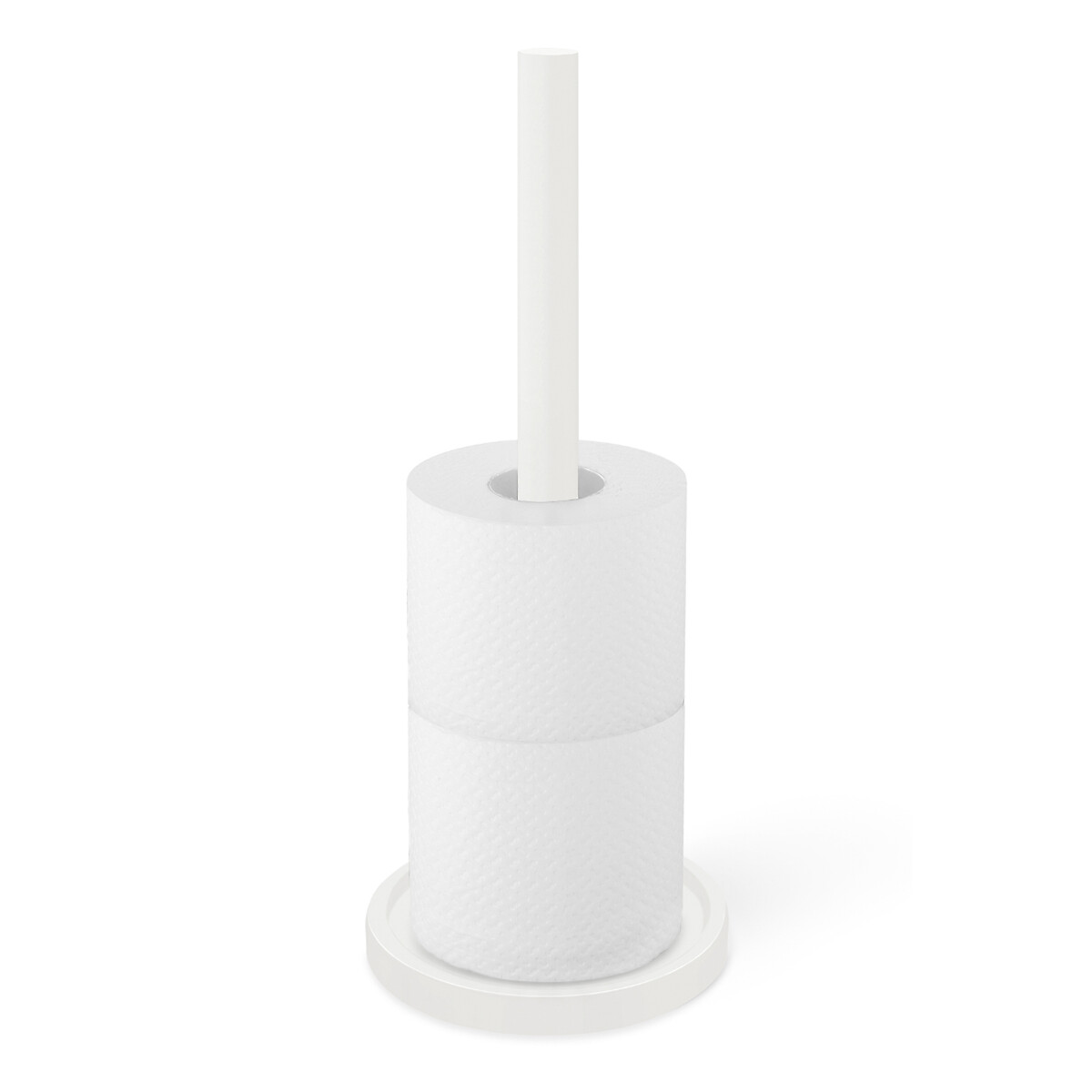 Porta-rolos papel higiénico de reserva Mimo, ZACK branco, ZACK