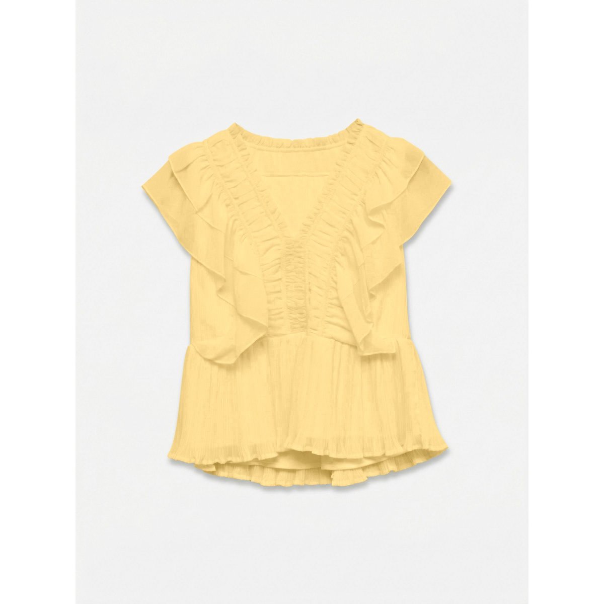 Blouse pale banana, VERO MODA
