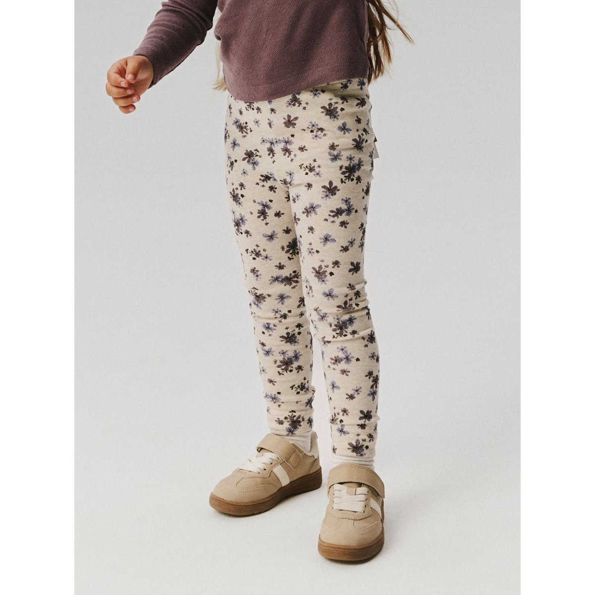 Leggings blanc - peyote melange1, NAME IT