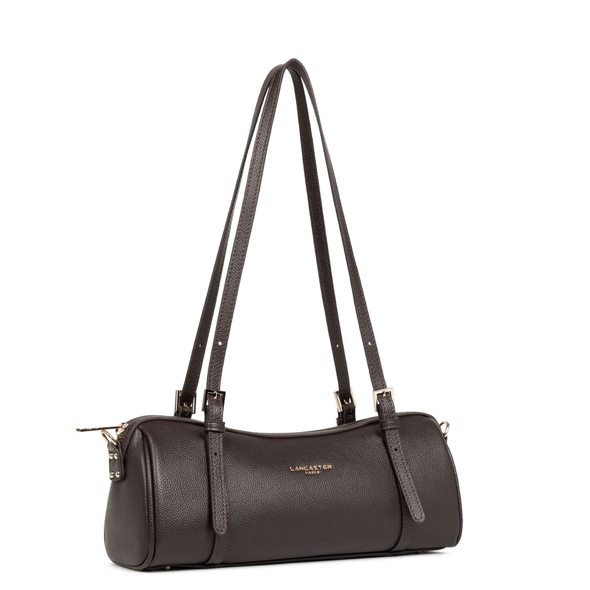 Sac rectangle MILANO ANA marron foncé, LANCASTER