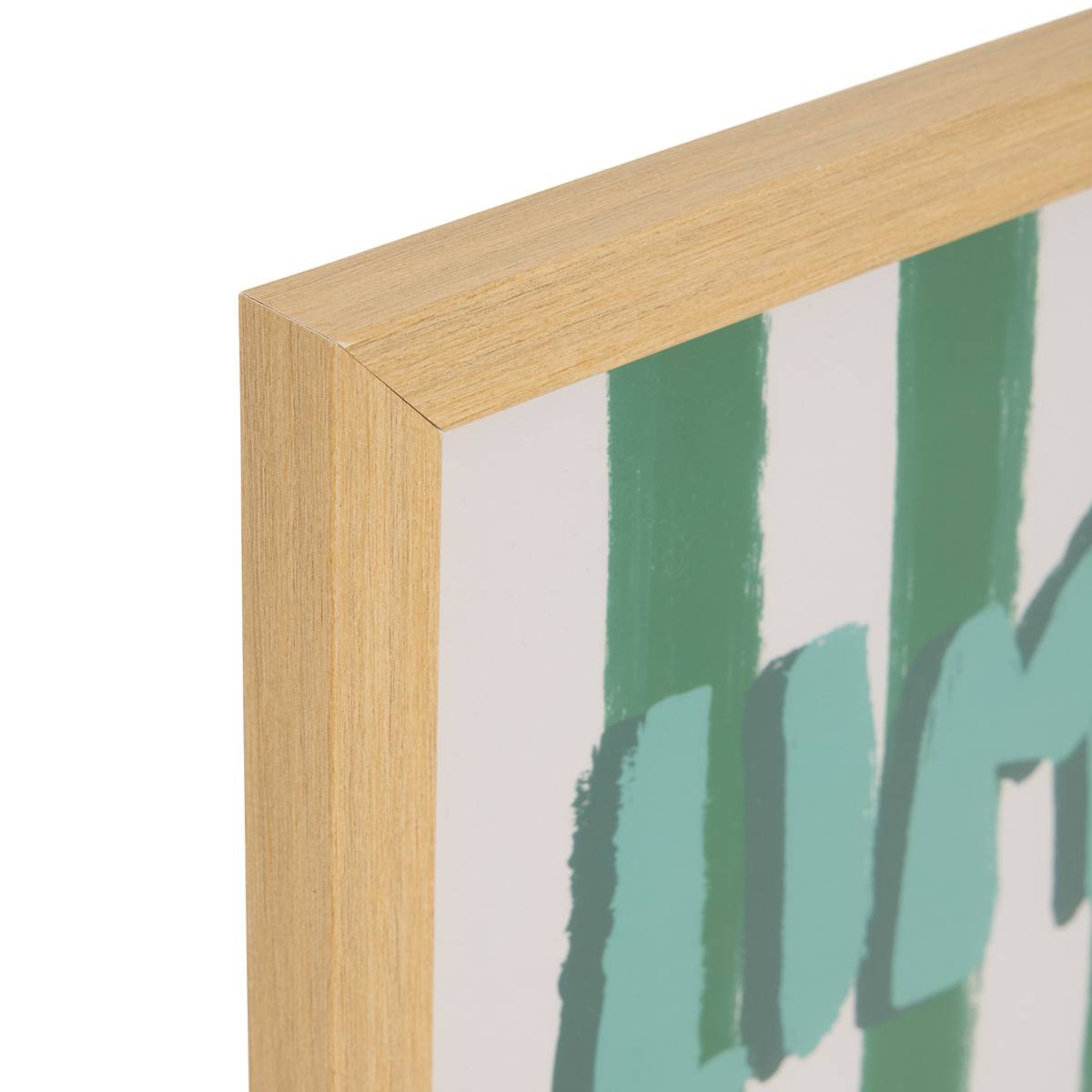 Affiche encadrée rectangulaire BERNY multicolore, ATMOSPHERA