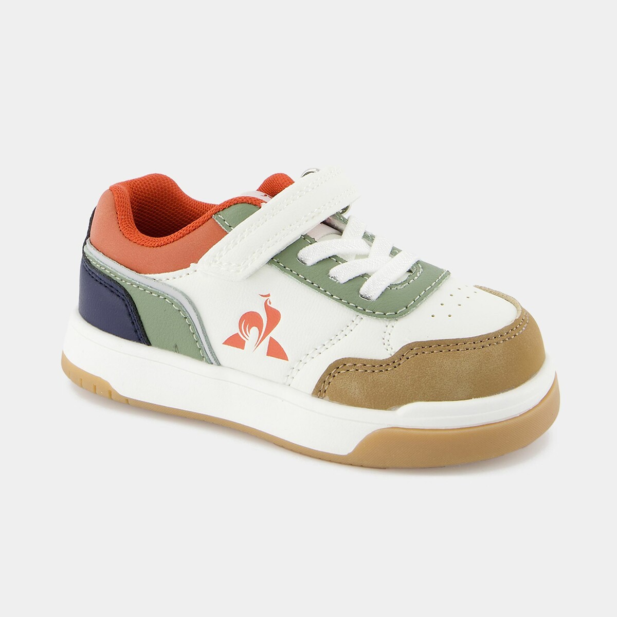 Baskets Court Breaker blanc/multicolore, LE COQ SPORTIF