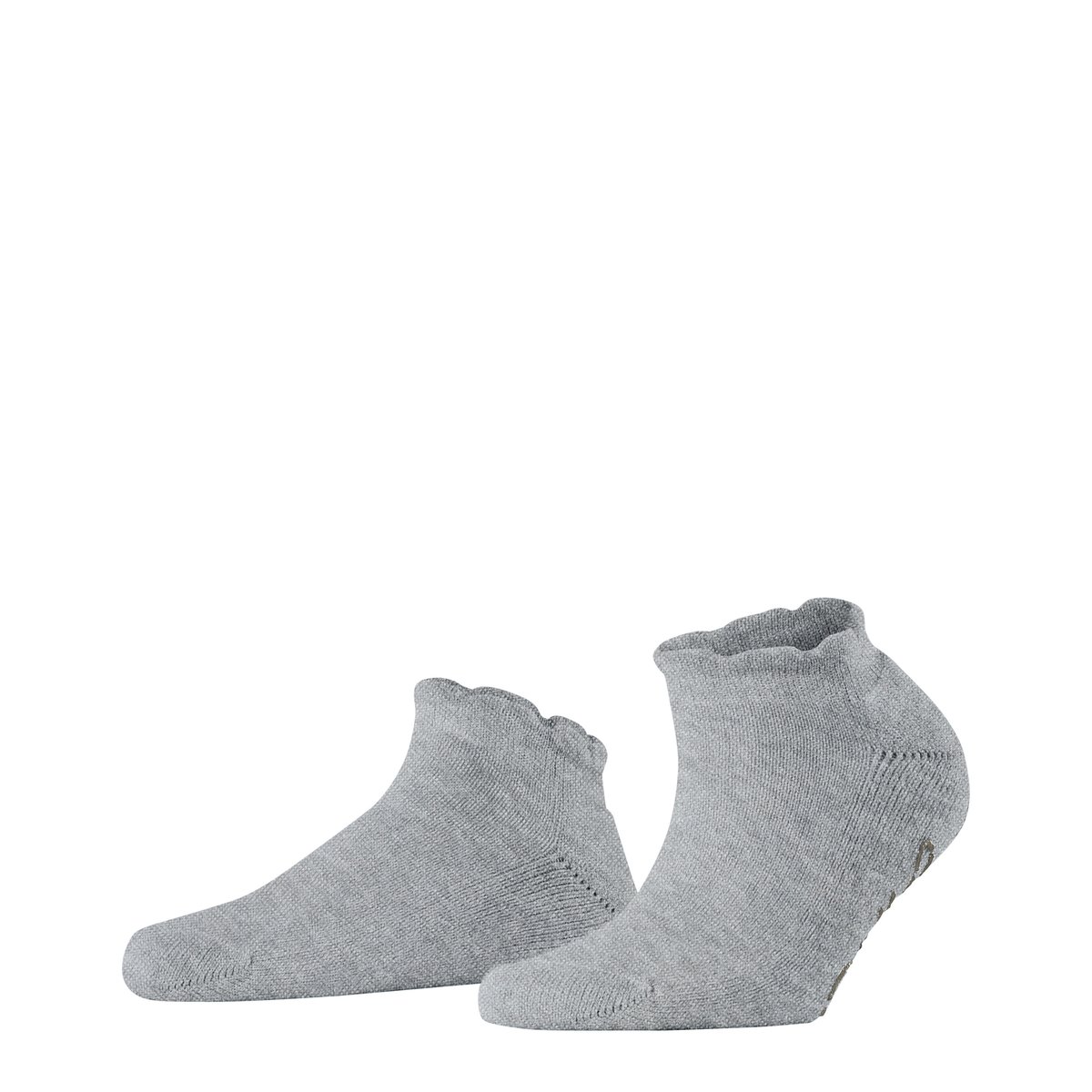 Chaussettes à picots Soft Elegance gris, FALKE