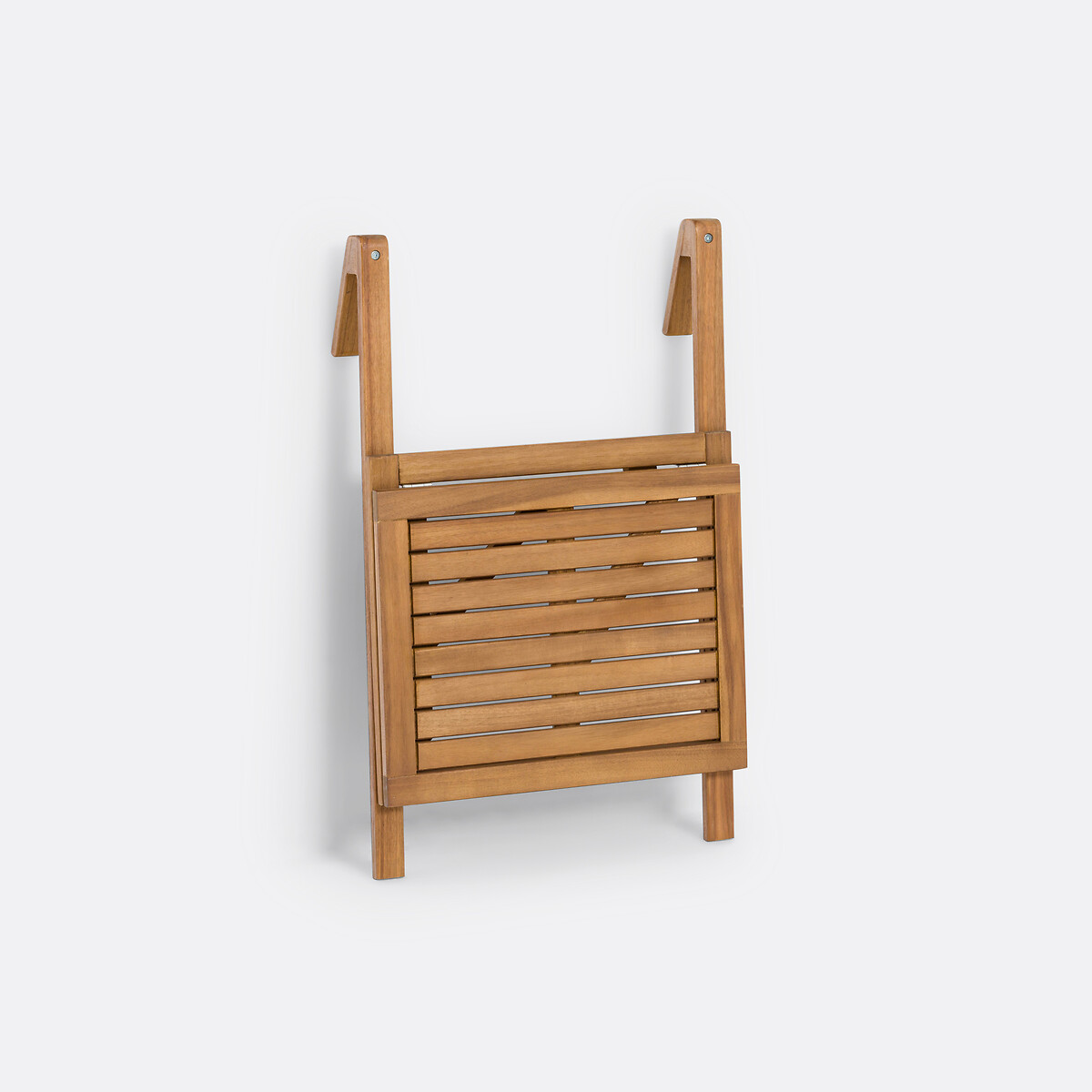 Table de balcon pliable, à suspendre, en acacia, ALATA acacia, LA REDOUTE INTERIEURS