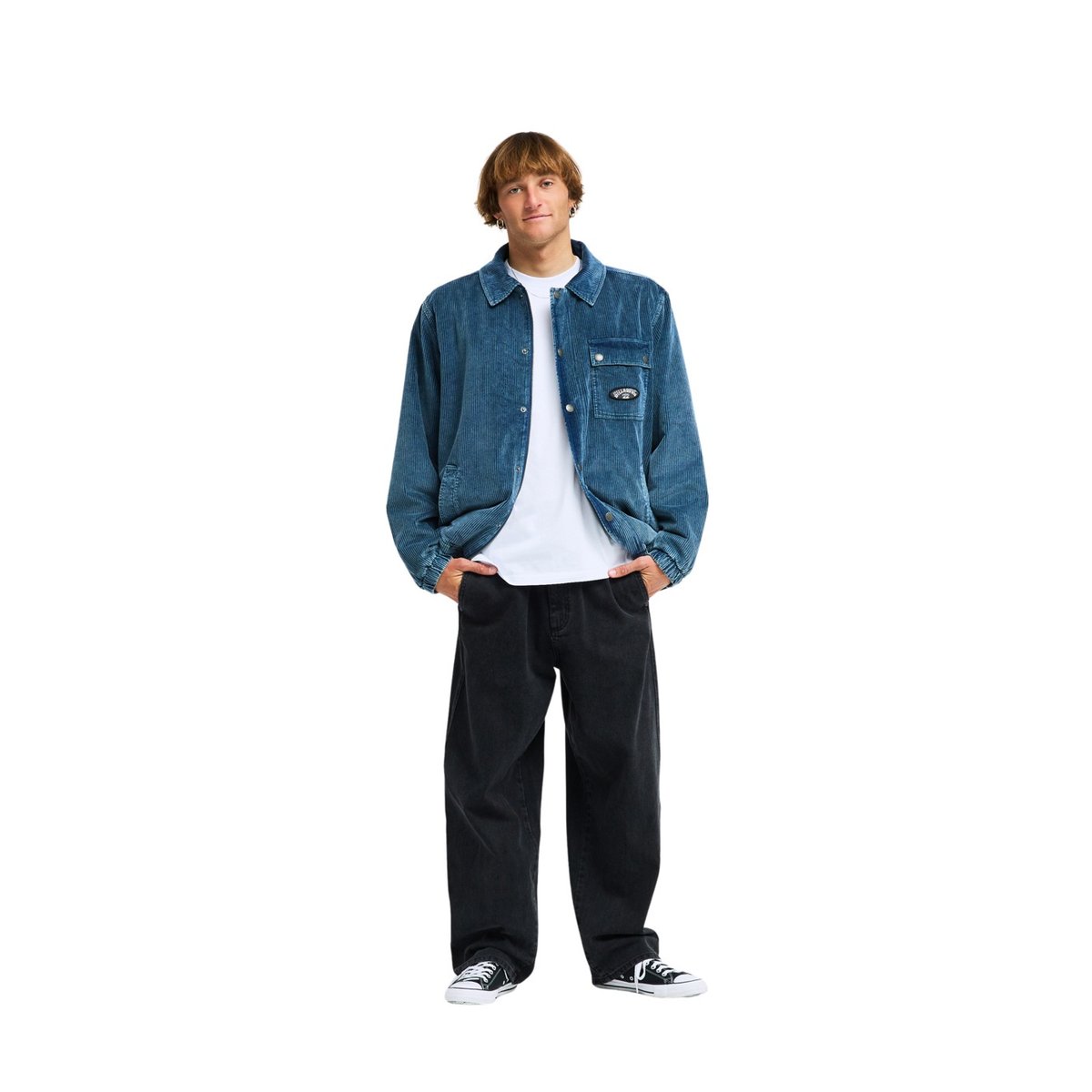 Veste en jean KING CORD bleu dark denim, BILLABONG