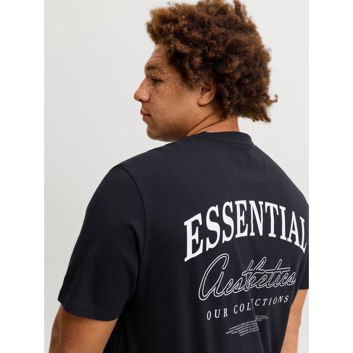 T-Shirt black 1, JACK & JONES