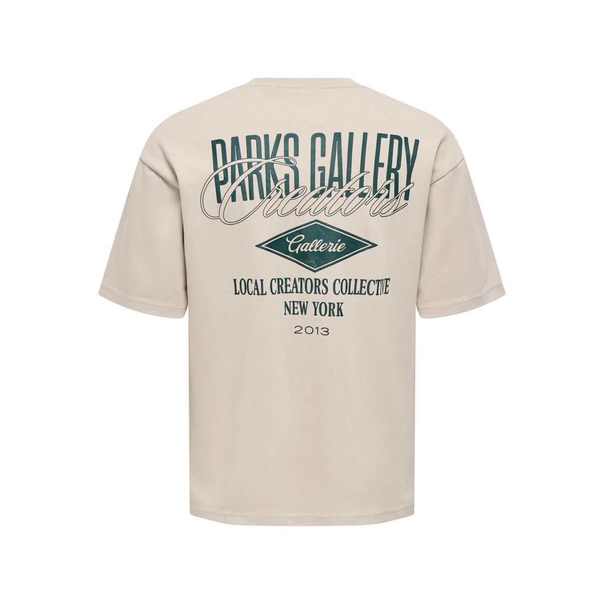 T-Shirt grise - silver lining 1, ONLY & SONS