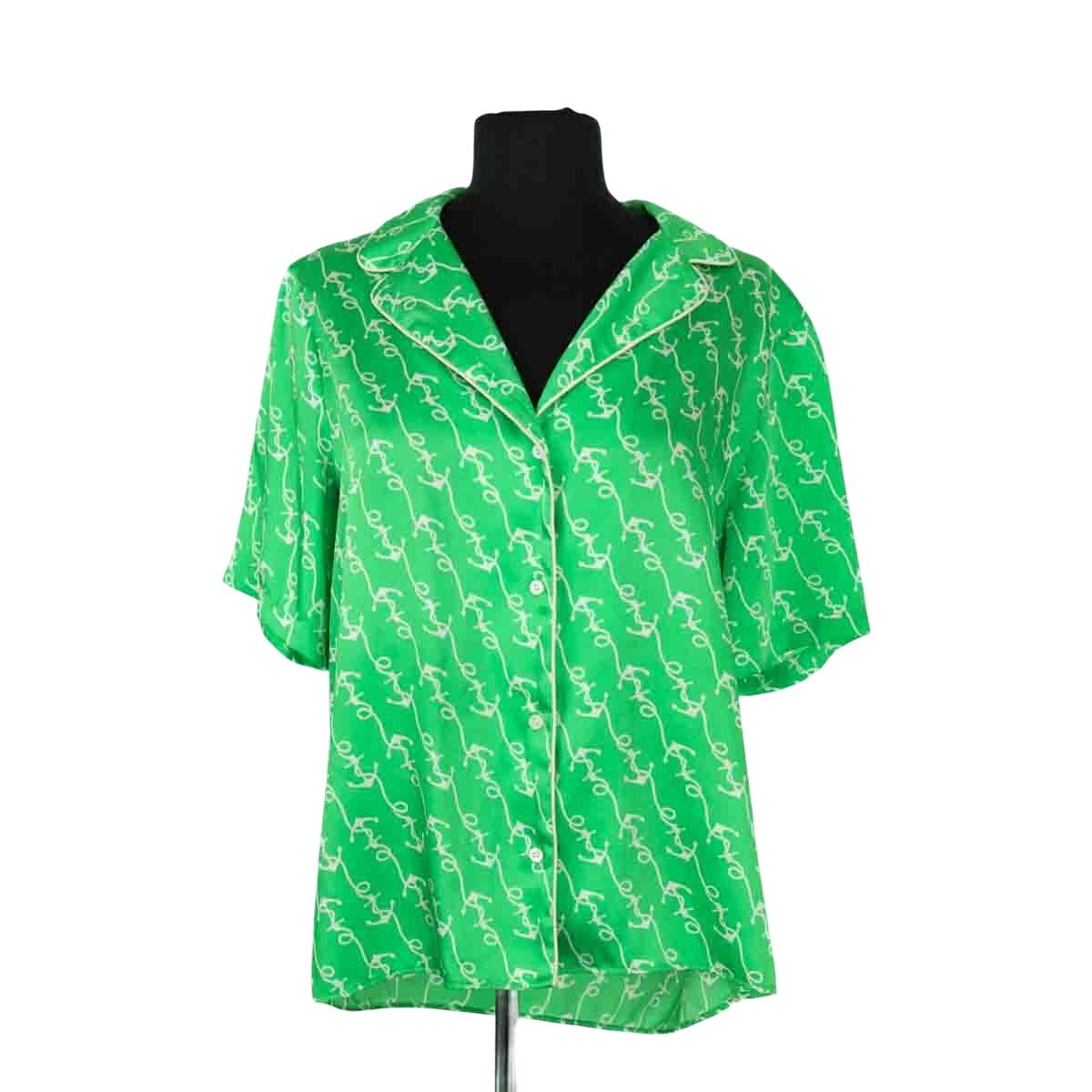 Chemise - Très Bon État vert, SANDRO