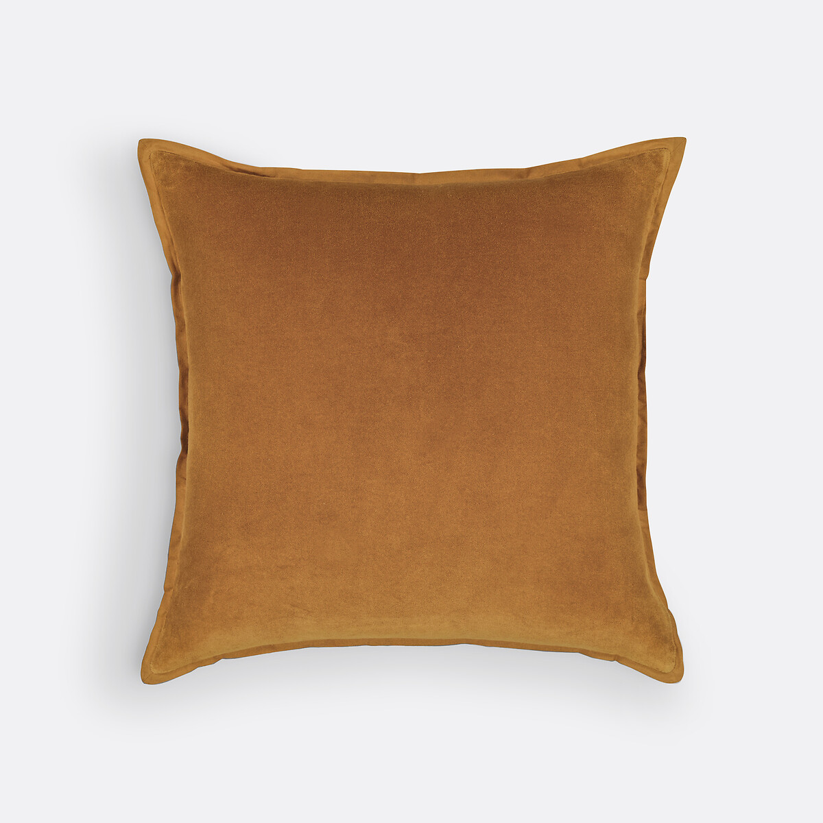 Capa de almofada de veludo lisa, Alette caramelo, LA REDOUTE INTERIEURS