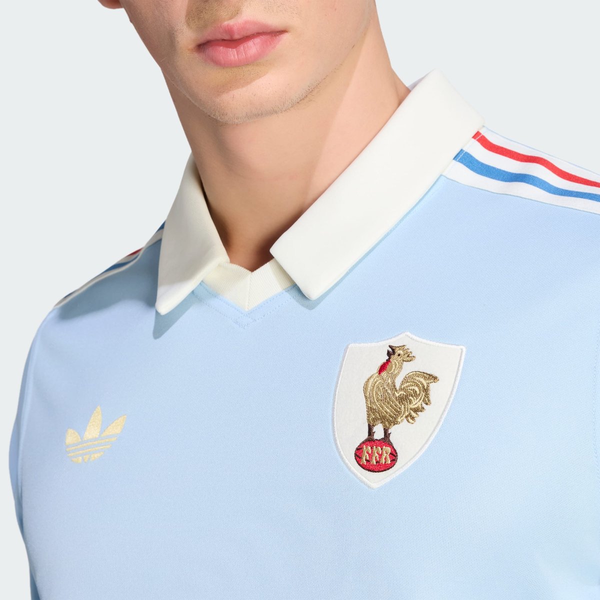 Maillot France Rugby 120Y Maillot France Rugby 120Y clear sky, adidas Performance
