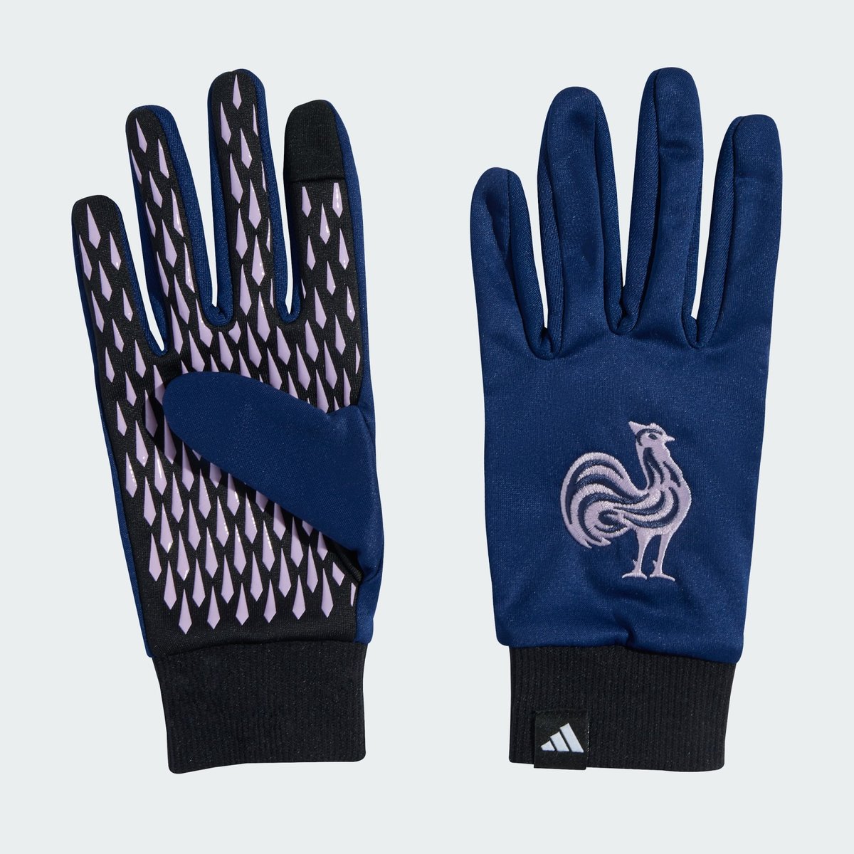 Gants Supporter Équipe De France Rugby dark blue / powder plum, adidas Performance