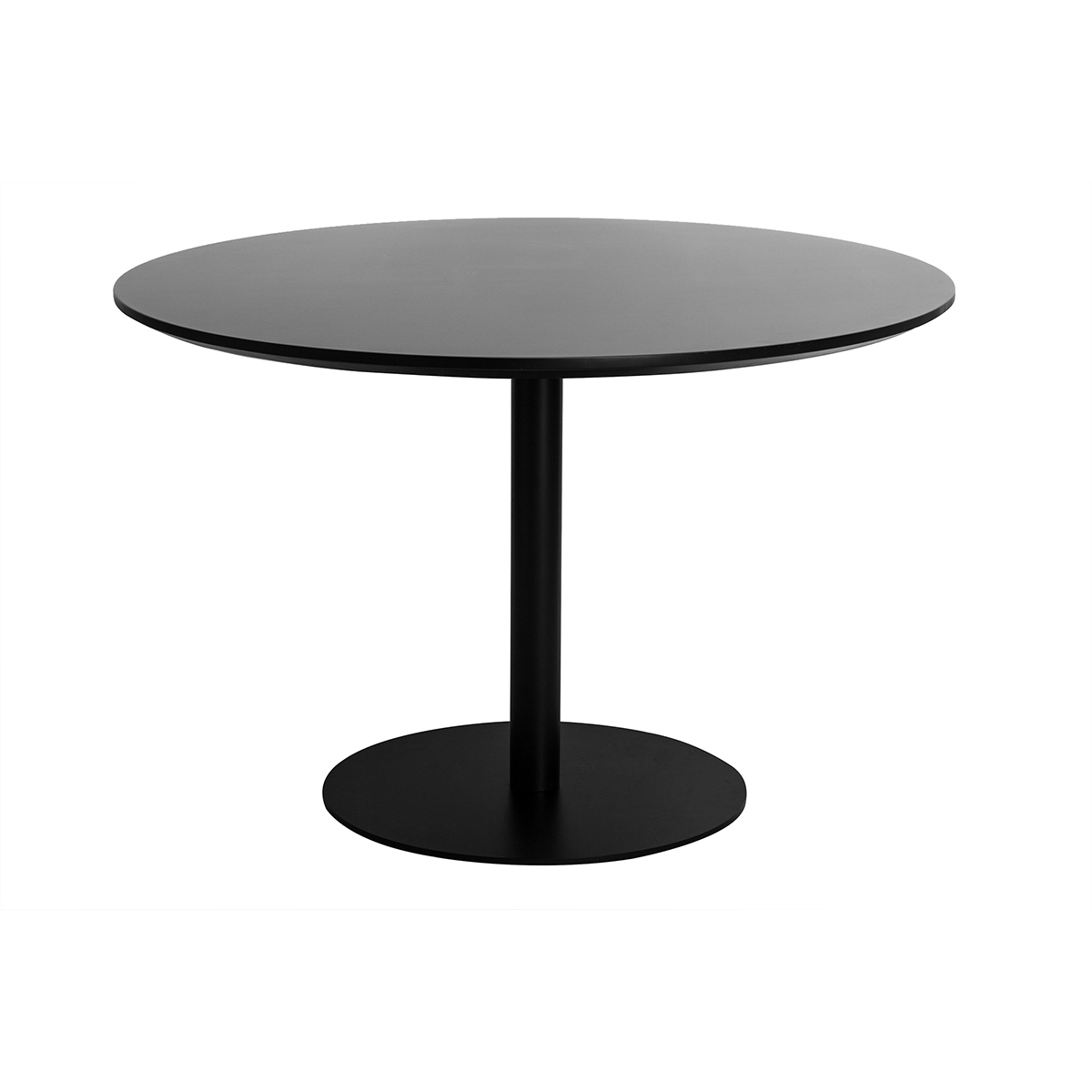 Table à manger design ovale L170 cm HALIA noir, MILIBOO
