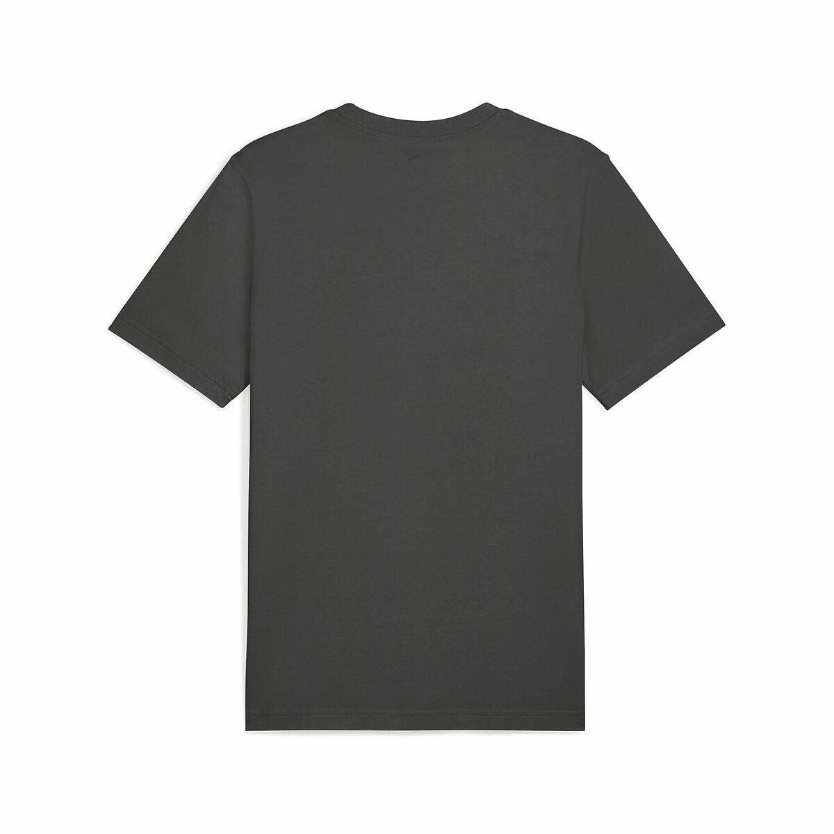 T-Shirt mit Logo-Stitching anthrazit, PUMA