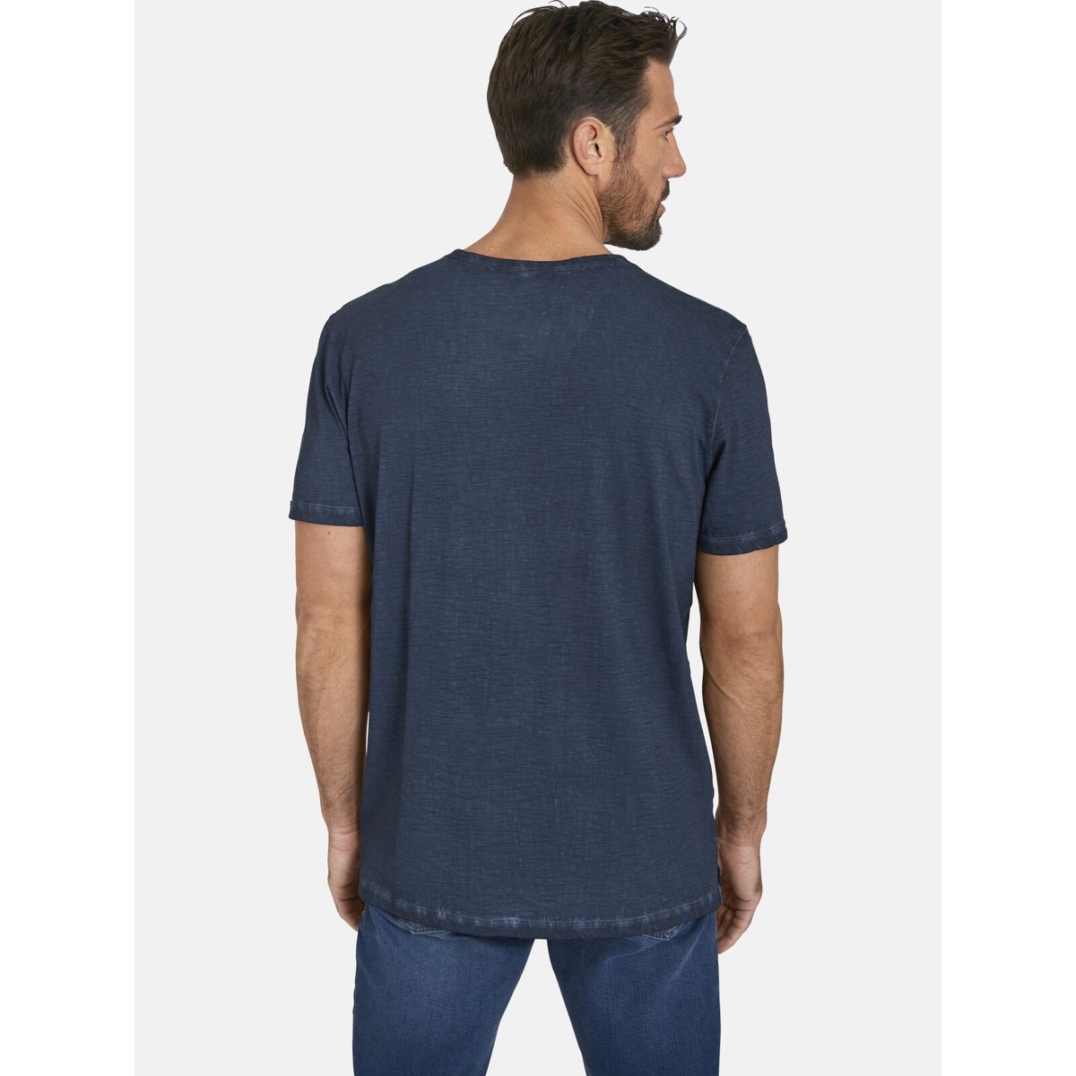 T-shirt DIETHELM bleu foncé, JAN VANDERSTORM