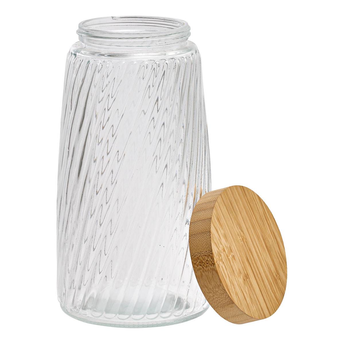 Bocal rond STRIVA transparent, 5FIVE SIMPLY SMART