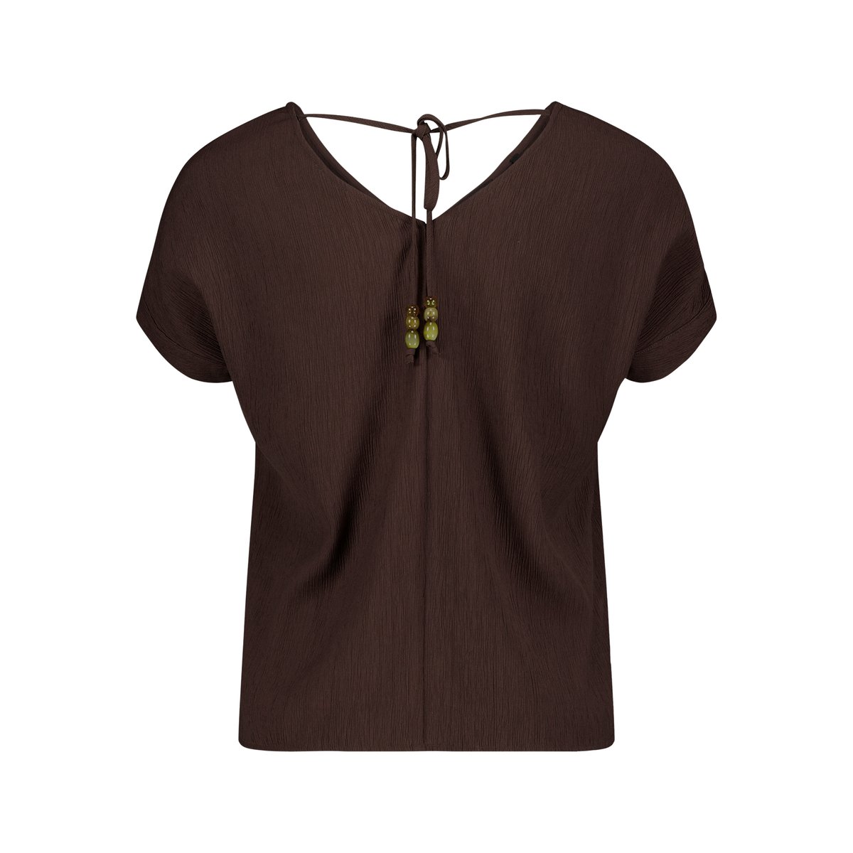 Blouse casual sans manches chocolate plum, ZERO
