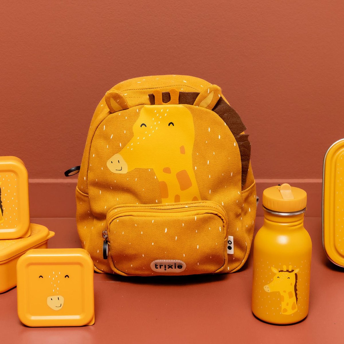 Gourde jaune, blanc, marron, TRIXIE