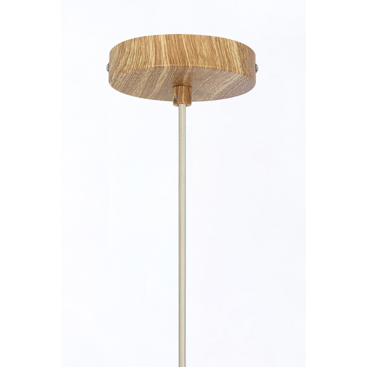 Lampe Suspendue Métal DANIA crème, LIGHT & LIVING 