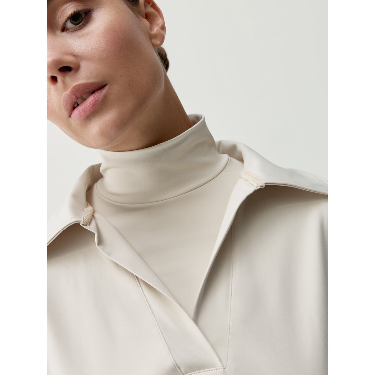Sweat Recovery sans capuche Performance LUA POLO blanc, BORN