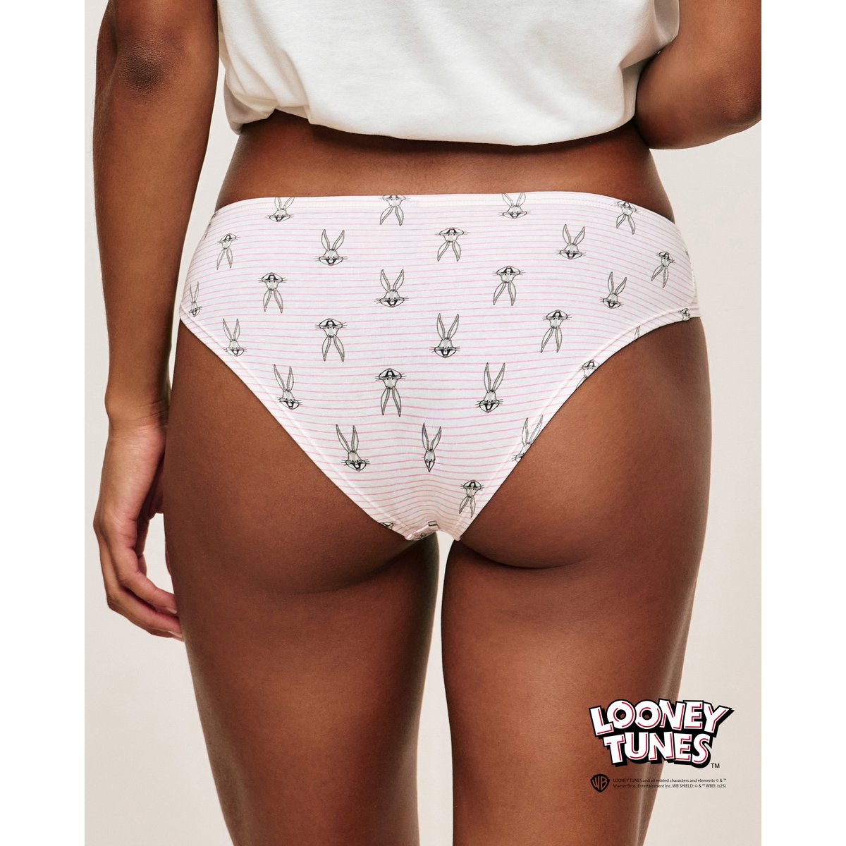 Set tunique et culotte Bugs Bunny GIFTBUNIZ ecru, UNDIZ