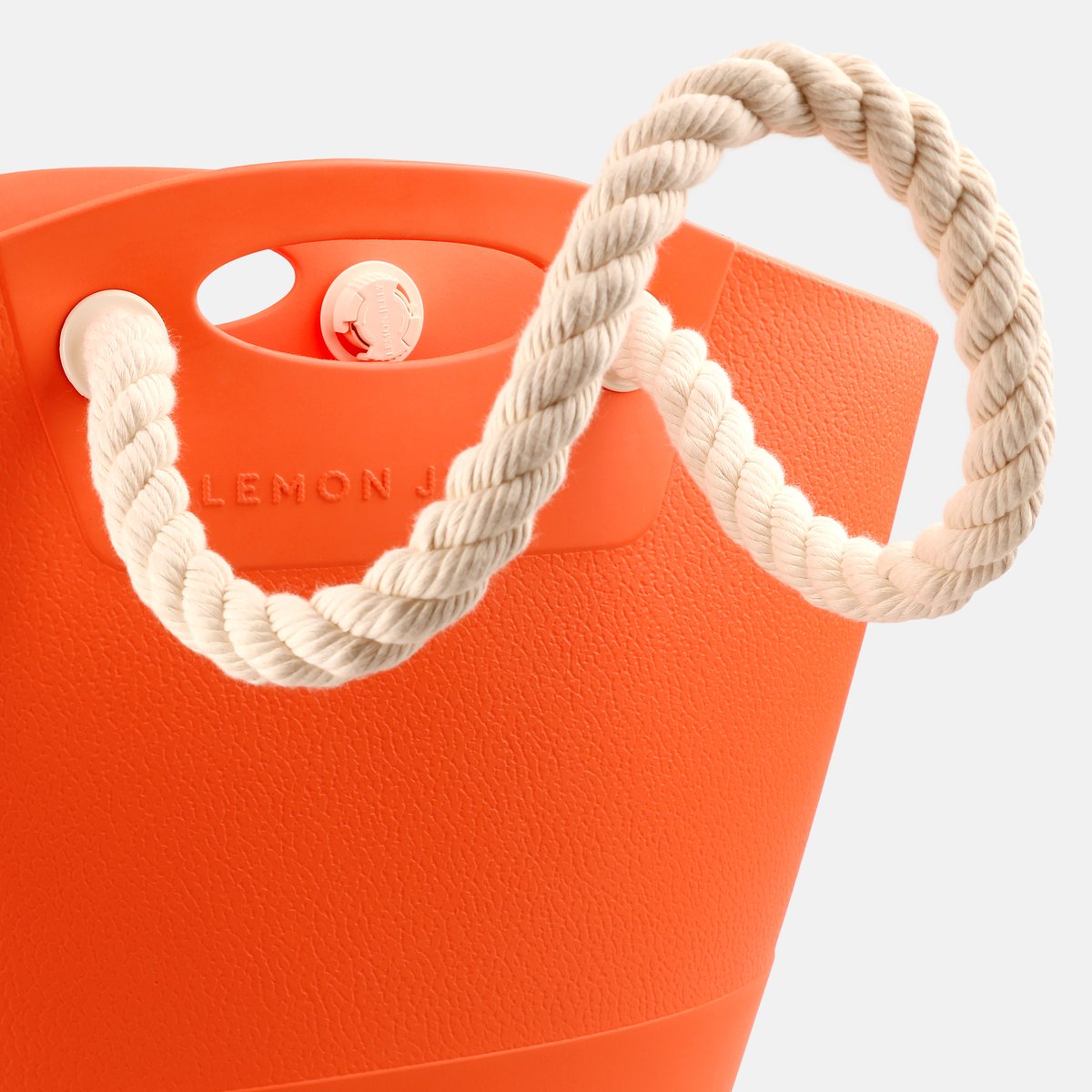 Sac de plage avec anses en corde vegan SPLASHYBAG écorce d'orange, LEMON JELLY