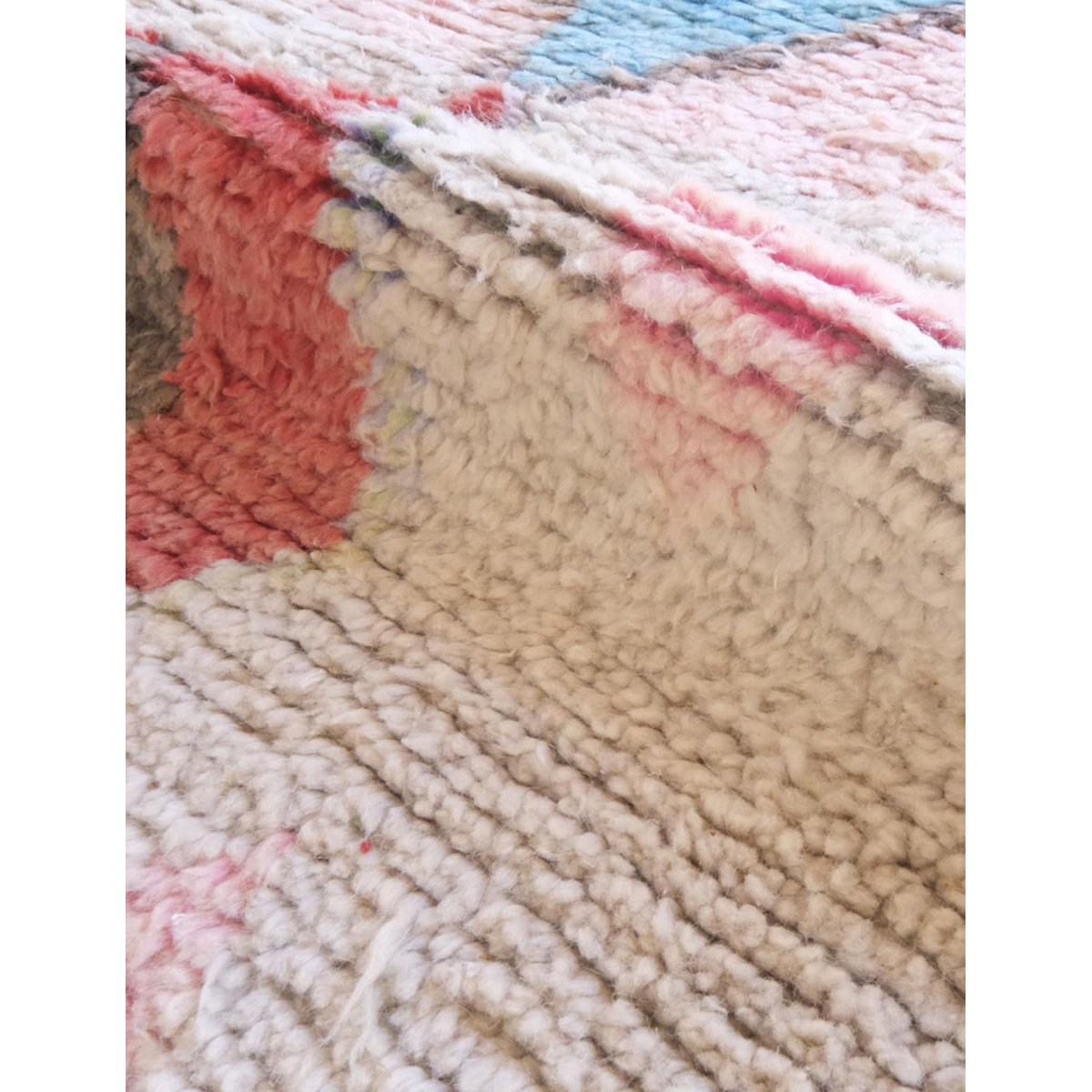 Tapis de couloir berbère Boujaad coloré 89 x 492 cm palette colorée, AFK LIVING