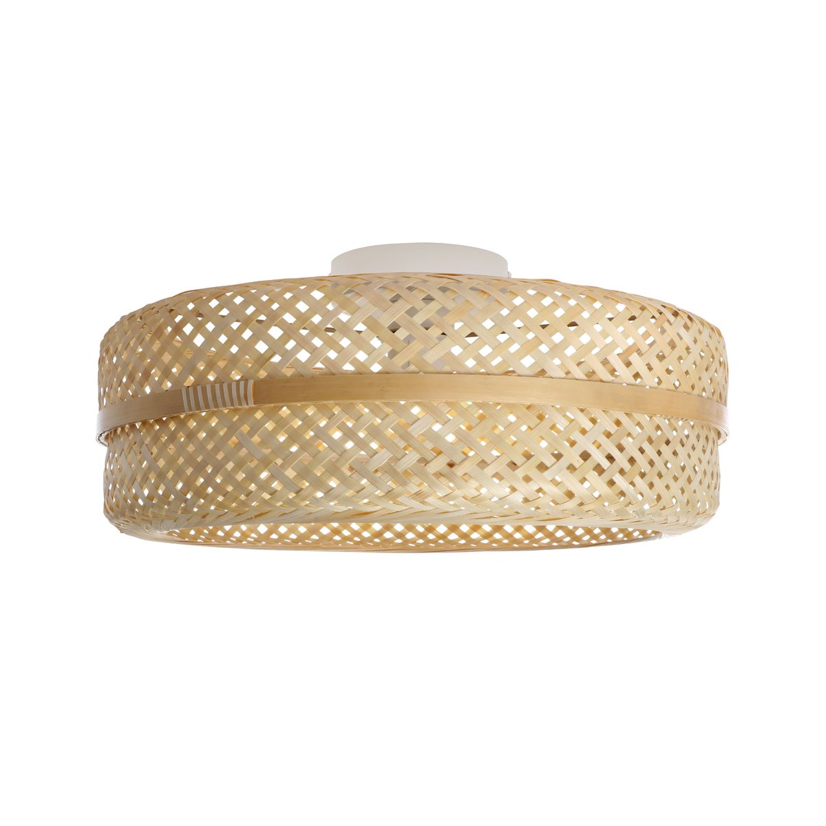 Plafonnier en bambou, PALANGA beige, INSPIRE