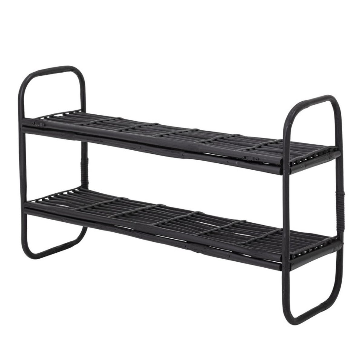 Etagère 2 tablettes Zigge noir, BLOOMINGVILLE
