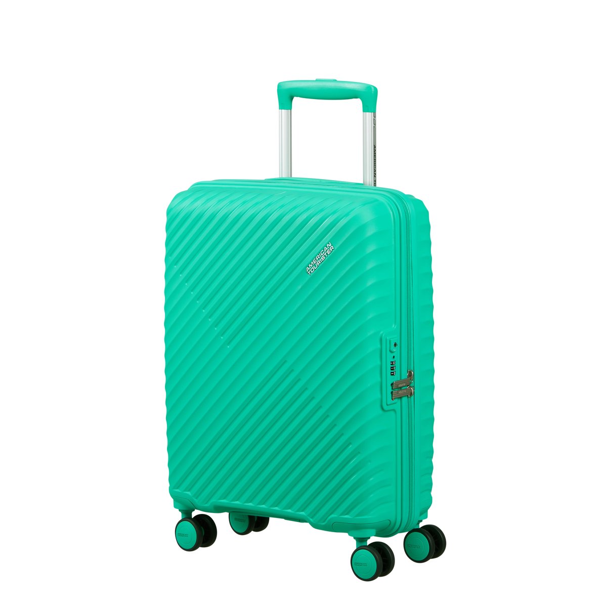 Diablast valise 4 roues taille S cyber aqua, AMERICAN TOURISTER