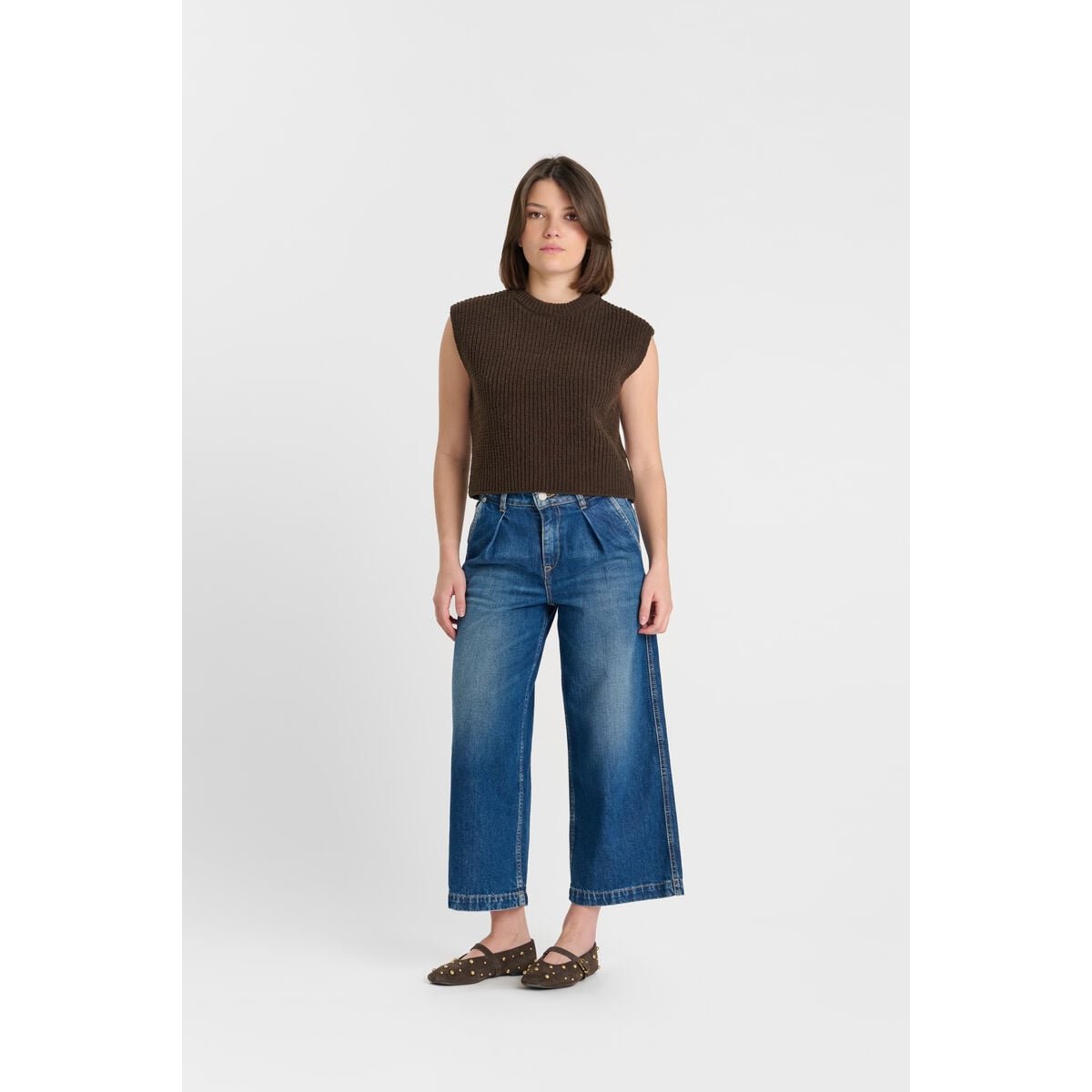 Pull JOUAGI coffee, LE TEMPS DES CERISES