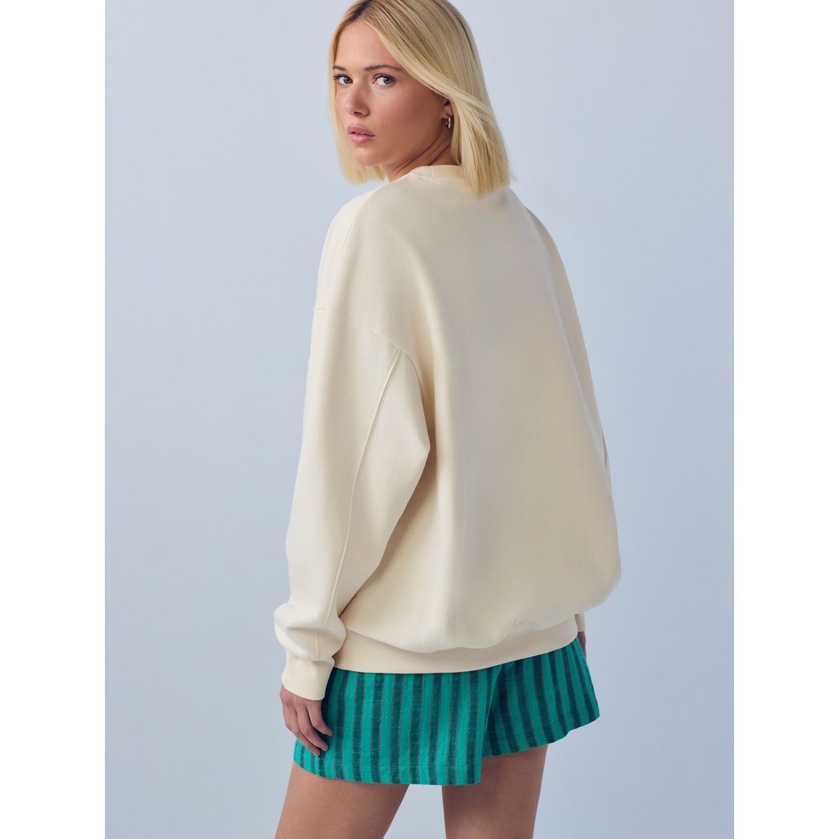 Sweat-shirt tabasco spicy margarita écru, NEXT