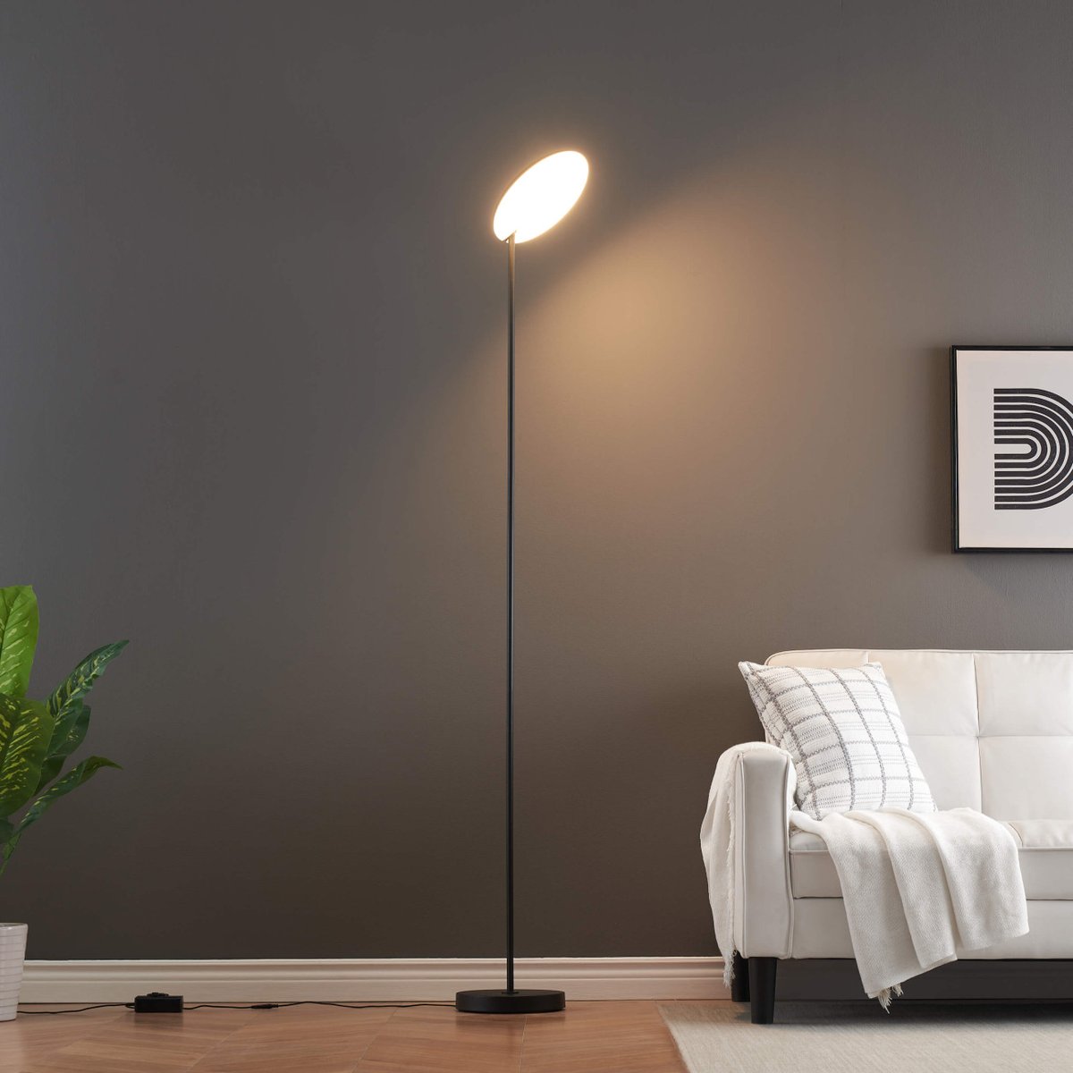 Lampadaire Design - KALENA noir, KOSILUM