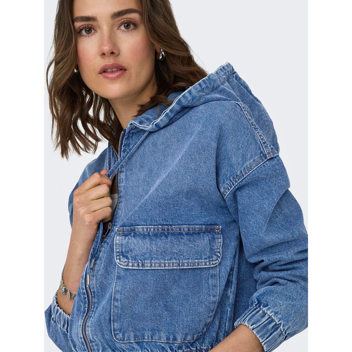 Veste En Jean medium blue denim, ONLY